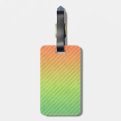 Muzieknotitie Bagagelabel (Achterkant verticaal)