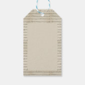  muzieknotitie cadeaulabel (Achterkant)