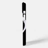 muzieknotitie ~ initiaal toevoegen Case-Mate iPhone case (Achterkant / Links)