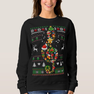 Muzieknotitie Kerstmis Ugly Sweater Musical Teache