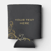 Muzieknotitie Luxe gouddesign Blikjeskoeler