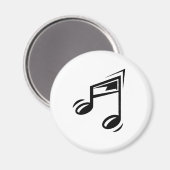 Muzieknotitie Magneet (Voorkant / Achterkant)