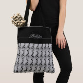 Muzieknotitie Monogrammed Tas (Dichtbij)