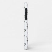 muzieknotitie Pattern Music Theme Treble Clef Case-Mate iPhone Case (Achterkant/links)