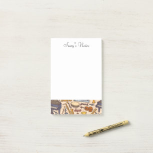 Muzieknotitie Piano Saxophone Violin Musician Post-it® Notes