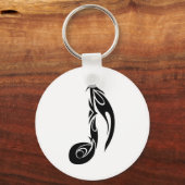 muzieknotitie sleutelhanger (Voorkant)