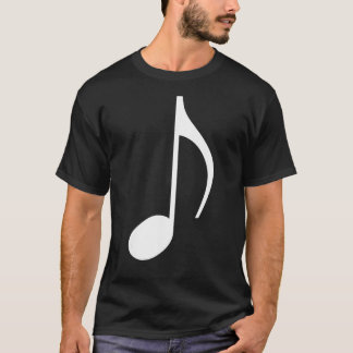 Muzieknotitie T-shirt