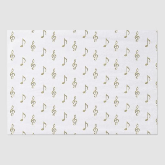 Muzieknotitie voorzien van reliëf en reactieveeg p tissuepapier (Voorkant)