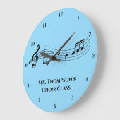 Muzieknotitieband Aangepaste muziekklasse leraar Grote Klok (Hoek)