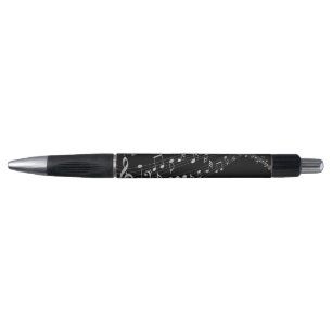 Muzieknotitieblad Muziek pen