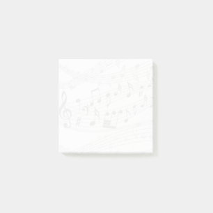 Muzieknotitieblad Muziek Post-it notities Post-it® Notes