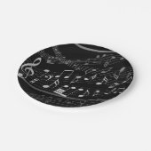 Muzieknotitieblad Muziekpapier — Bord (Gekanteld)