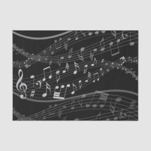 Muzieknotitieblad Muziekpapier Tissuepapier