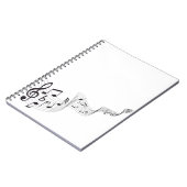 Muzieknotitieboekje Notitieboek (Linkerzijde)
