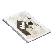 Muzieknotitieboekje Notitieboek (Rechterzijde)