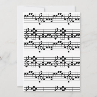 Muzieknotitiedoekkunst Kaart