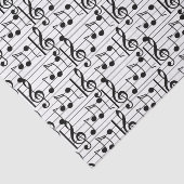 Muzieknotitiepapier Tissuepapier (Detail)