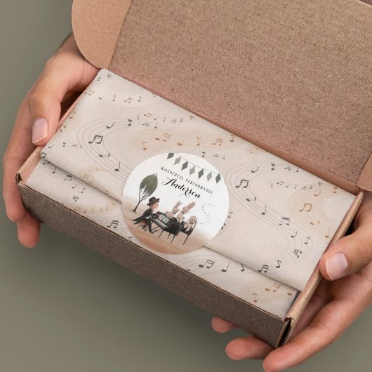 Muzieknotitiepapier Tissuepapier
