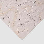 Muzieknotitiepapier Tissuepapier (Detail)