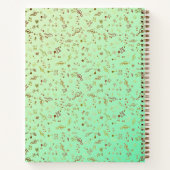 Muzieknotitiepatroon, Notitieboek (Achterkant)