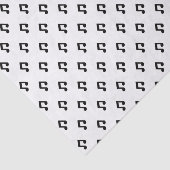 Muzieknotitiepatroon — papier (Detail)