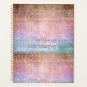 Muzieknotitieplanner Planner (Voorkant)