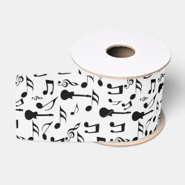 Muzieknotities - Blad muziekontwerp Grosgrain Lint