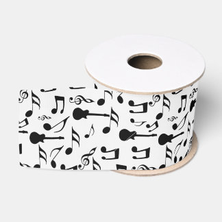 Muzieknotities - Blad muziekontwerp Grosgrain Lint