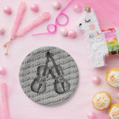 Muzieknotities Borden Papieren Bordje (Feest)