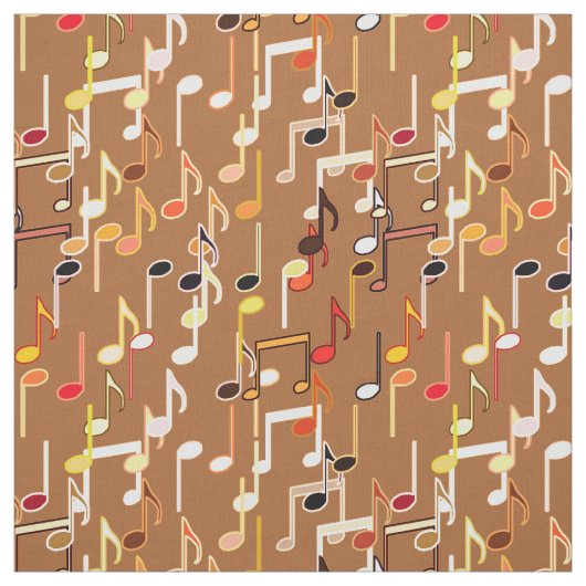 Muzieknotities — Caramel Tan, Multi Stof (Swatch)