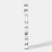 muzieknotities Case-Mate iPhone case (Achterkant / Links)