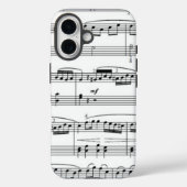 muzieknotities Case-Mate iPhone case (Achterkant)