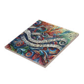 Muzieknotities Graffiti Keramische Tegel Tegeltje (Zijkant)