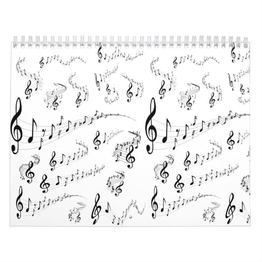 muzieknotities kalender (Hoes)