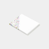 Muzieknotities kleurig post-it® notes (Schuin)