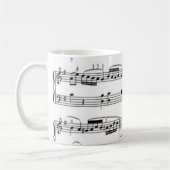 muzieknotities koffiemok (Links)