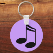 Muzieknotities Sleutelhanger (Voorkant)