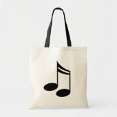Muzieknotities Tote Bag (Voorkant)