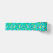 Muzieknotities — turkooizen, multi grosgrain lint (Voorkant)