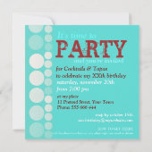 Muzieknotities Verjaardagsuitnodiging Kaart (Achterkant)