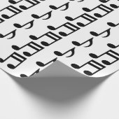 Muzieknotities Verpakkingspapier Cadeaupapier (Hoek)