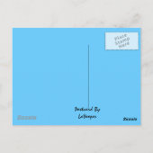 Muzieknotities voor pc-geluk zijn levensechte muzi briefkaart (Achterkant)