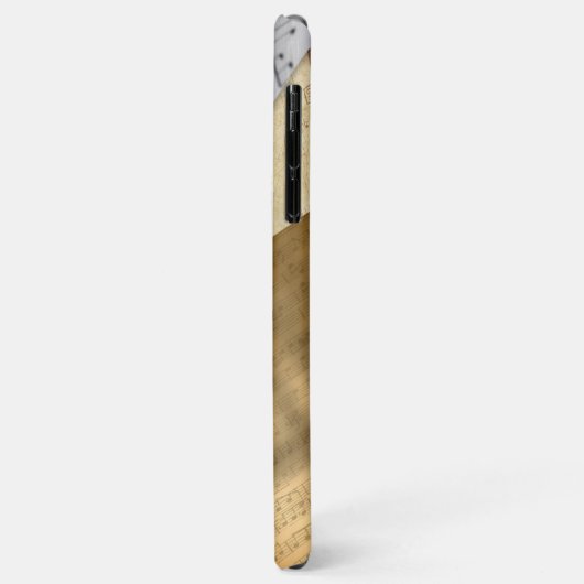 Muzieknotities voor vel Case-Mate iPhone case (Achterkant/links)