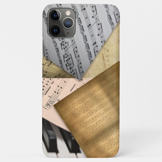 Muzieknotities voor  vel Case-Mate iPhone case (Achterkant)