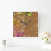 Muzieknotities wandklok (Huis)