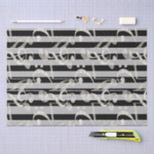 Muzieknotitievel Tissuepapier (Craft)