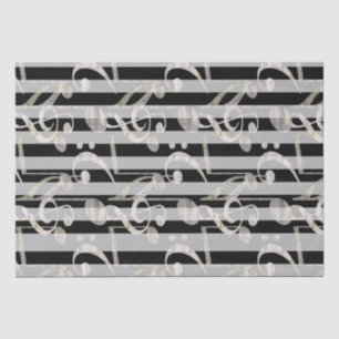 Muzieknotitievel Tissuepapier