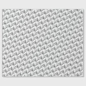 Muzieknotitiewerkpapier Cadeaupapier (Vlak)