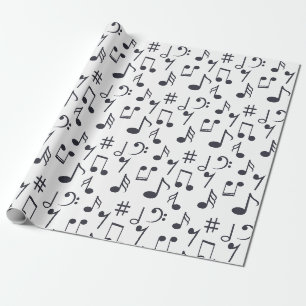 Muzieknotitiewerkpapier Cadeaupapier