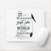 Muzieknotitimamuispad Muismat (Met muis)